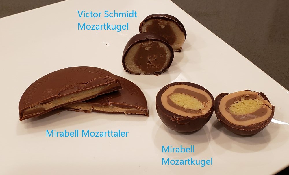 Review: Mozart Kugeln (Mirabell vs Reber vs Victor Schmidt vs Fürst)  Chocolates - YuenX