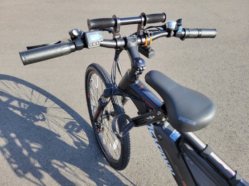 shotgun bike seat handlebar