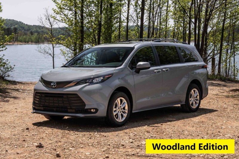 2022 Toyota Sienna (Woodland Special Edition) Rugged, Lifted AWD