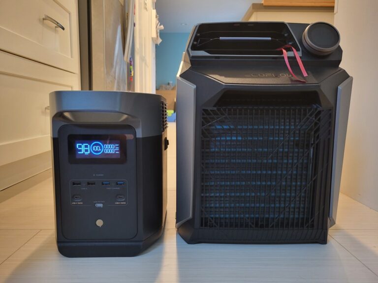 Review Ecoflow Wave Vs Zero Breeze Mark Portable Air Conditioner For Camping Rv Van Life