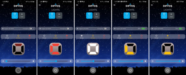 Devos App: Controls